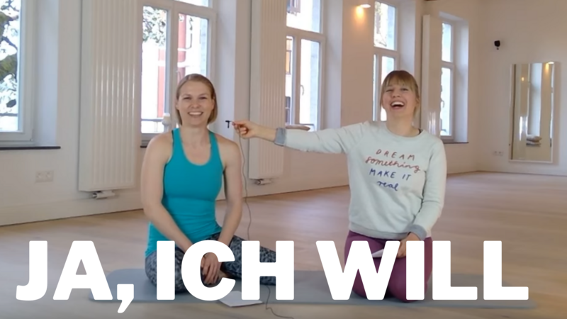 Ja, ich will Pilates online trainieren Carolin Meisel & Jeannine Buchmann