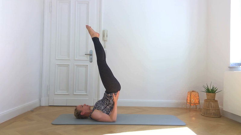 WohnzimmerPilates #023 Die Pilates Übung Kerze