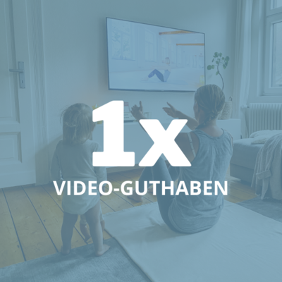 WohnzimmerPilates - 1x Video-Guthaben WohnzimmerPilates - 1x Video-Guthaben